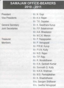 Working committee - 2010-11